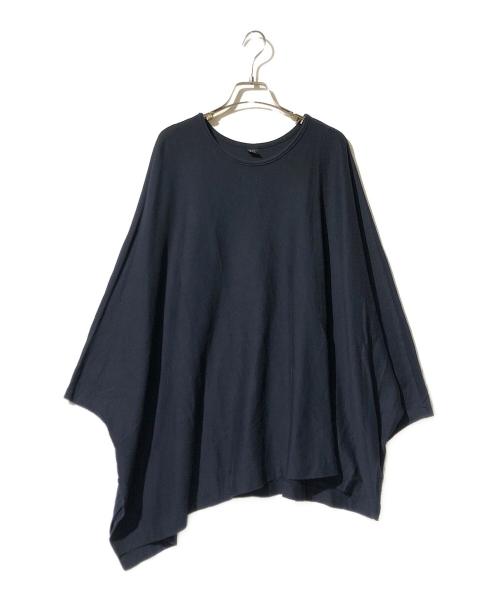 Y's（ワイズ）Y's (ワイズ) ロングスリーブカットソー/DOLMAN SLIT T ネイビー サイズ:2の古着・服飾アイテム