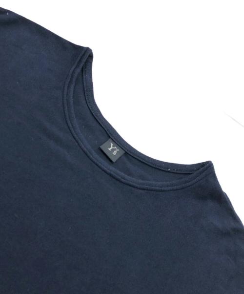 Y's（ワイズ）Y's (ワイズ) ロングスリーブカットソー/DOLMAN SLIT T ネイビー サイズ:2の古着・服飾アイテム