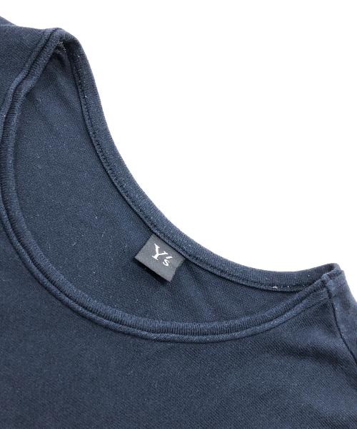 Y's（ワイズ）Y's (ワイズ) ロングスリーブカットソー/DOLMAN SLIT T ネイビー サイズ:2の古着・服飾アイテム