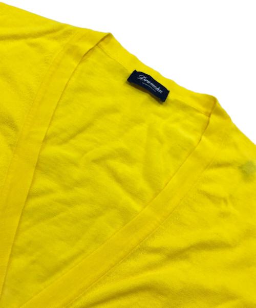 Drumohr（ドルモア）Drumohr (ドルモア) ニットジャケット イエロー サイズ:50の古着・服飾アイテム