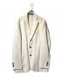 Drumohr（ドルモア）の古着「リネンジャケット」｜ホワイト