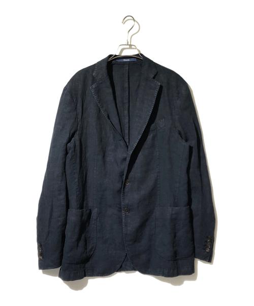 Drumohr（ドルモア）Drumohr (ドルモア) リネンジャケット ネイビー サイズ:50の古着・服飾アイテム