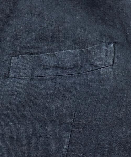 Drumohr（ドルモア）Drumohr (ドルモア) リネンジャケット ネイビー サイズ:50の古着・服飾アイテム