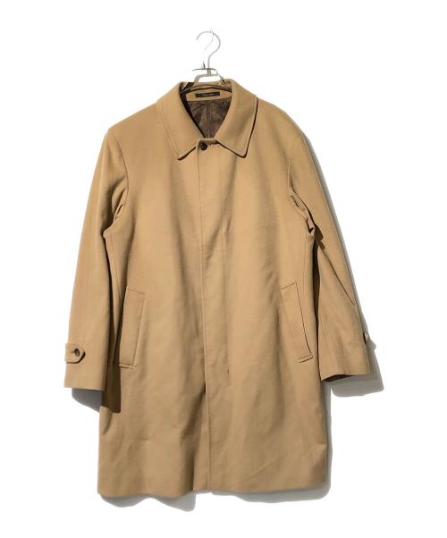 SANYO（サンヨー）SANYO (サンヨー) super180'sチェスターコート ベージュ サイズ:42の古着・服飾アイテム