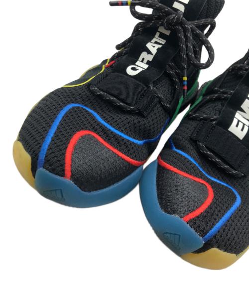 adidas（アディダス）adidas (アディダス) CRAZY BYW LVL X PW（クレイジー・ビーワイダブリュー・エルブイエル・エックス・ピーダブリュー） ブラック サイズ:28の古着・服飾アイテム