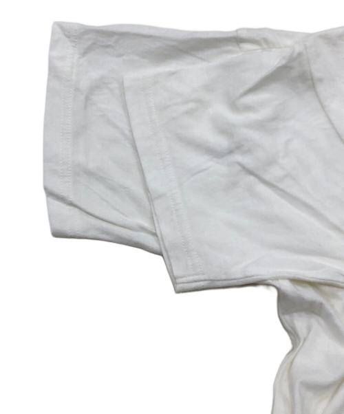 ENFOLD（エンフォルド）ENFOLD (エンフォルド) ソフト 天竺 タック ドレープ ドレス ロング ワンピース ホワイト サイズ:36の古着・服飾アイテム