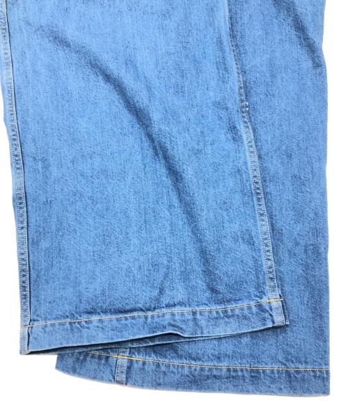 Whim Gazette（ウィムガゼット）Whim Gazette (ウィムガゼット) 【GEMINI】サスペンダーデニムパンツ インディゴ サイズ:Freeの古着・服飾アイテム