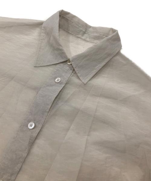 FRAY ID（フレイ アイディー）FRAY ID (フレイ アイディー) オーガンジーシアーシャツ アイボリー サイズ:Free 未使用品の古着・服飾アイテム