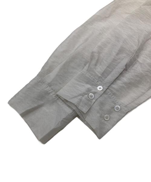 FRAY ID（フレイ アイディー）FRAY ID (フレイ アイディー) オーガンジーシアーシャツ アイボリー サイズ:Free 未使用品の古着・服飾アイテム