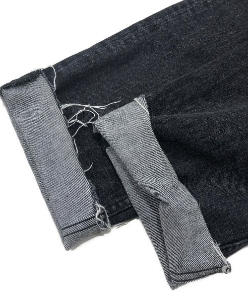 anuans（アニュアンス）anuans (アニュアンス) Boys fit denim ブラック サイズ:1の古着・服飾アイテム