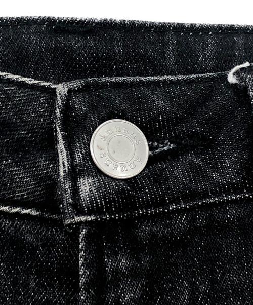 anuans（アニュアンス）anuans (アニュアンス) Boys fit denim ブラック サイズ:1の古着・服飾アイテム