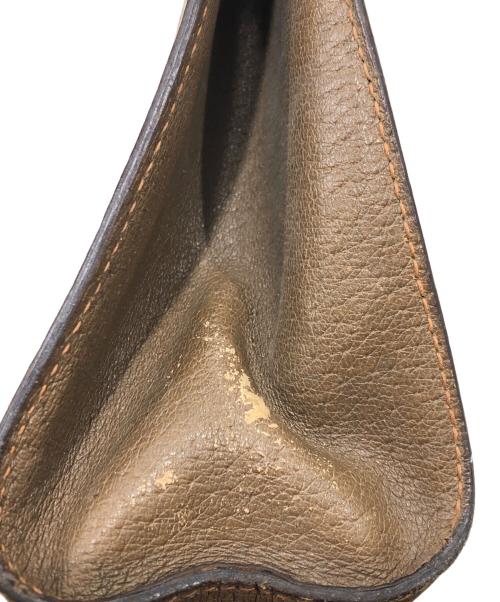 GUCCI（グッチ）GUCCI (グッチ) GGクラッチバッグ ブラウンの古着・服飾アイテム