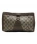 GUCCI（グッチ）の古着「GGクラッチバッグ」｜ブラウン