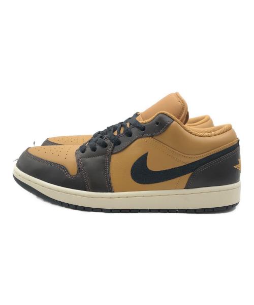 NIKE（ナイキ）NIKE (ナイキ) エアジョーダン1ロー ブラック×ブラウン サイズ:30cmの古着・服飾アイテム