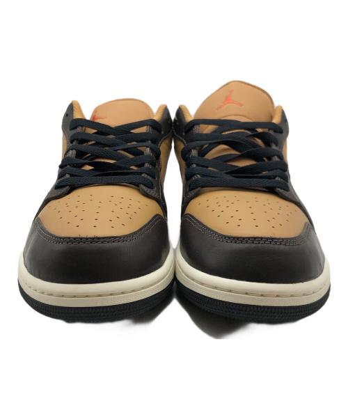 NIKE（ナイキ）NIKE (ナイキ) エアジョーダン1ロー ブラック×ブラウン サイズ:30cmの古着・服飾アイテム