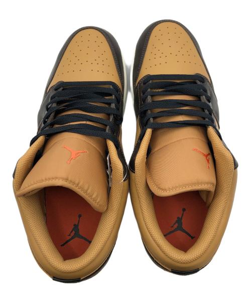 NIKE（ナイキ）NIKE (ナイキ) エアジョーダン1ロー ブラック×ブラウン サイズ:30cmの古着・服飾アイテム
