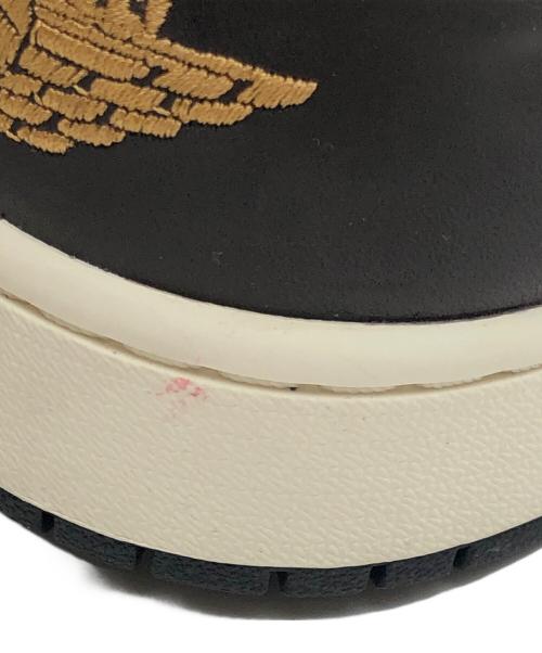 NIKE（ナイキ）NIKE (ナイキ) エアジョーダン1ロー ブラック×ブラウン サイズ:30cmの古着・服飾アイテム