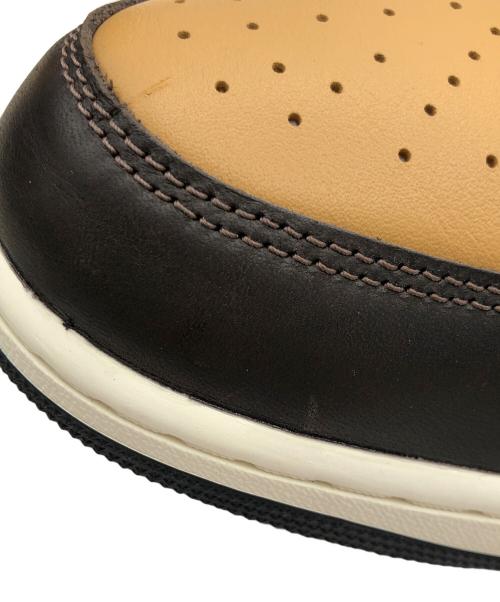 NIKE（ナイキ）NIKE (ナイキ) エアジョーダン1ロー ブラック×ブラウン サイズ:30cmの古着・服飾アイテム