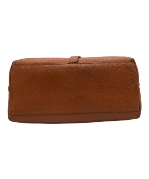 IL BISONTE（イル ビゾンテ）IL BISONTE (イル ビゾンテ) フラップレザーショルダーバッグ ブラウンの古着・服飾アイテム