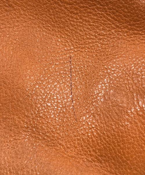 IL BISONTE（イル ビゾンテ）IL BISONTE (イル ビゾンテ) フラップレザーショルダーバッグ ブラウンの古着・服飾アイテム