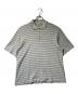 UNIVERSAL PRODUCTS.（ユニバーサルプロダクツ）の古着「MULTI BORDER S/S POLO」｜グレー