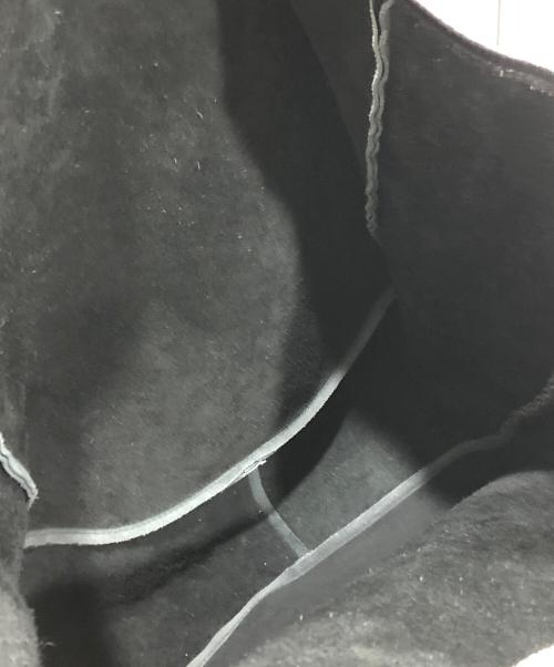 YOUNG & OLSEN The DRYGOODS STORE（ヤングアンドオルセン ザ ドライグッズストア）YOUNG & OLSEN The DRYGOODS STORE (ヤングアンドオルセン ザ ドライグッズストア) レザートートバッグ ブラックの古着・服飾アイテム