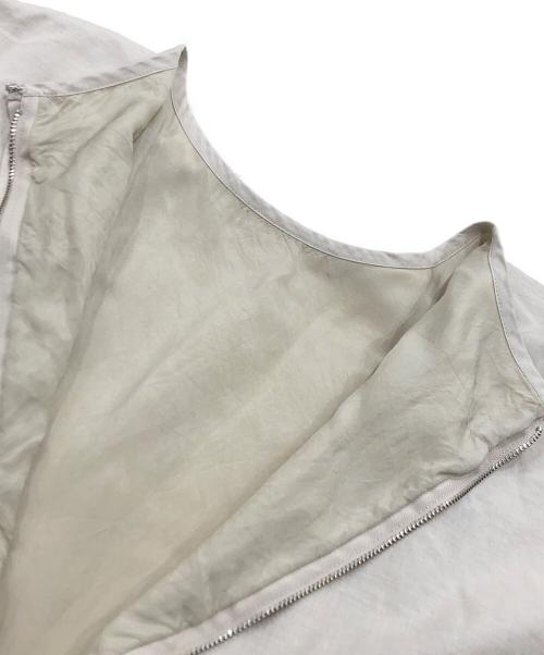 Y's（ワイズ）Y's (ワイズ) リネン混ワンピース ベージュ サイズ:2の古着・服飾アイテム