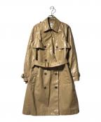 Jean Paul GAULTIERジャンポールゴルチェ）の古着「エナメルトレンチコート」｜ベージュ