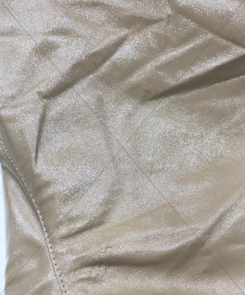 Jean Paul GAULTIER（ジャンポールゴルチェ）Jean Paul GAULTIER (ジャンポールゴルチェ) エナメルトレンチコート ベージュ サイズ:40の古着・服飾アイテム