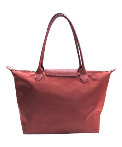 LONGCHAMP（ロンシャン）LONGCHAMP (ロンシャン) ハンドバッグ レッドの古着・服飾アイテム