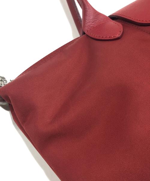 LONGCHAMP（ロンシャン）LONGCHAMP (ロンシャン) ハンドバッグ レッドの古着・服飾アイテム