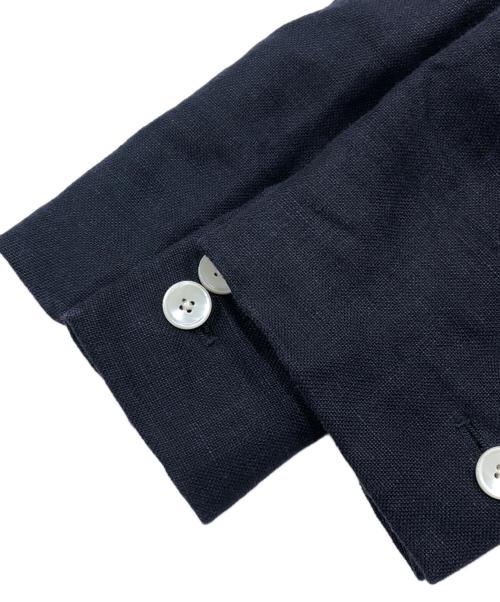 YLEVE（イレーヴ）YLEVE (イレーヴ) リネンダブルジャケット ネイビー サイズ:1の古着・服飾アイテム