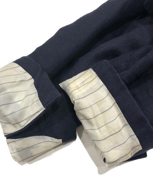 YLEVE（イレーヴ）YLEVE (イレーヴ) リネンダブルジャケット ネイビー サイズ:1の古着・服飾アイテム