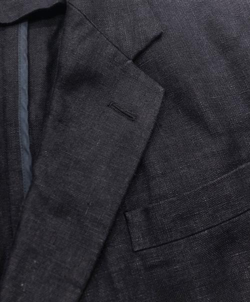 YLEVE（イレーヴ）YLEVE (イレーヴ) リネンダブルジャケット ネイビー サイズ:1の古着・服飾アイテム