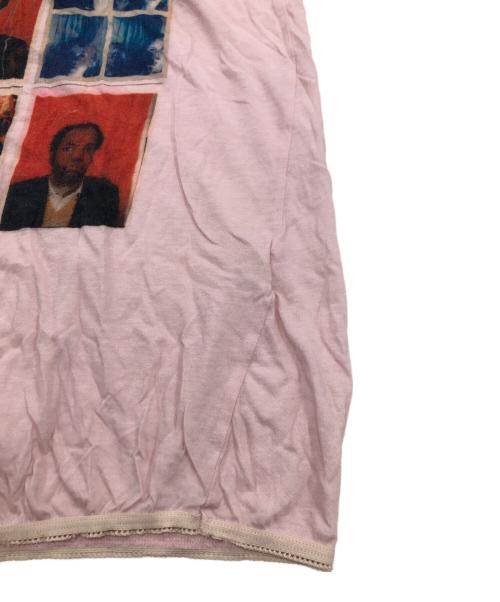 Hysteric Glamour（ヒステリックグラマー）Hysteric Glamour (ヒステリックグラマー) プリントロングスリーブカットソー ピンク サイズ:FREEの古着・服飾アイテム