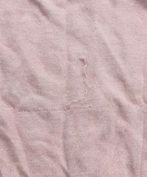 Hysteric Glamour（ヒステリックグラマー）Hysteric Glamour (ヒステリックグラマー) プリントロングスリーブカットソー ピンク サイズ:FREEの古着・服飾アイテム