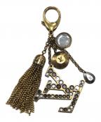 LOUIS VUITTONルイ ヴィトン）の古着「ジューサック・カリプス バッグチャーム キーホルダー」｜ゴールド