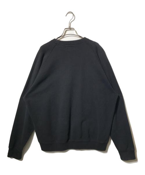 Graphpaper（グラフペーパー）Graphpaper (グラフペーパー) ラグランスリーブスウェット ブラック サイズ:1の古着・服飾アイテム