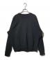 Graphpaper（グラフペーパー）の古着「ラグランスリーブスウェット」｜ブラック
