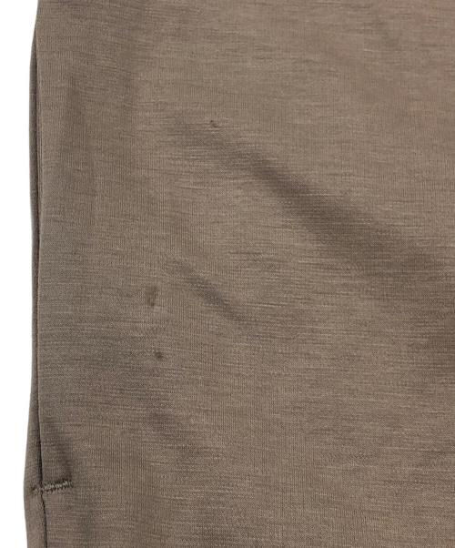 SOEJU（ソージュ）SOEJU (ソージュ) ノースリーブロングフレアワンピース ブラウン サイズ:Lの古着・服飾アイテム