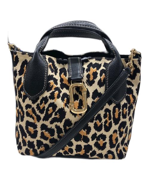 THE MARC JACOBS（ザマークジェイコブス）THE MARC JACOBS (ザマークジェイコブス) 2WAYショルダーバッグ/ヒョウ柄 ブラックの古着・服飾アイテム