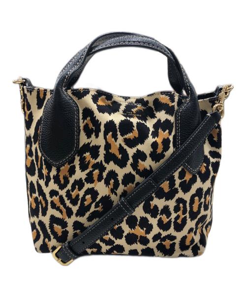 THE MARC JACOBS（ザマークジェイコブス）THE MARC JACOBS (ザマークジェイコブス) 2WAYショルダーバッグ/ヒョウ柄 ブラックの古着・服飾アイテム