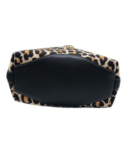 THE MARC JACOBS（ザマークジェイコブス）THE MARC JACOBS (ザマークジェイコブス) 2WAYショルダーバッグ/ヒョウ柄 ブラックの古着・服飾アイテム