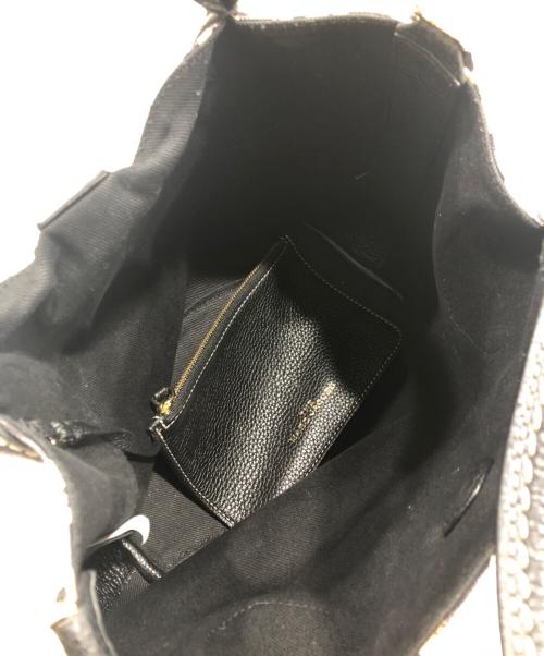 THE MARC JACOBS（ザマークジェイコブス）THE MARC JACOBS (ザマークジェイコブス) 2WAYショルダーバッグ/ヒョウ柄 ブラックの古着・服飾アイテム