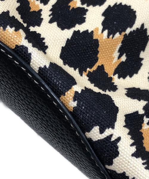 THE MARC JACOBS（ザマークジェイコブス）THE MARC JACOBS (ザマークジェイコブス) 2WAYショルダーバッグ/ヒョウ柄 ブラックの古着・服飾アイテム