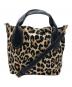 THE MARC JACOBS (ザマークジェイコブス) 2WAYショルダーバッグ/ヒョウ柄 ブラック：5000円