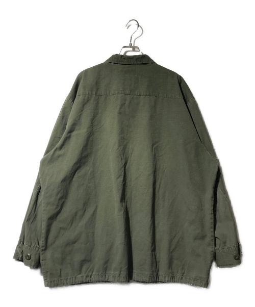 US ARMY（ユーエスアーミー）US ARMY (ユーエスアーミー) ジャングルファティーグ ジャケット グリーン サイズ:XLの古着・服飾アイテム