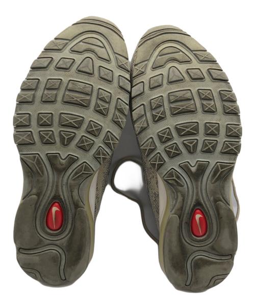 NIKE（ナイキ）NIKE (ナイキ) SUPREME (シュプリーム) エアマックス98 ベージュ×グレー サイズ:27の古着・服飾アイテム