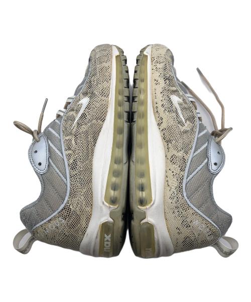 NIKE（ナイキ）NIKE (ナイキ) SUPREME (シュプリーム) エアマックス98 ベージュ×グレー サイズ:27の古着・服飾アイテム