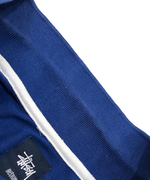 stussy（ステューシー）stussy (ステューシー) ポロシャツ ブルー サイズ:Mの古着・服飾アイテム
